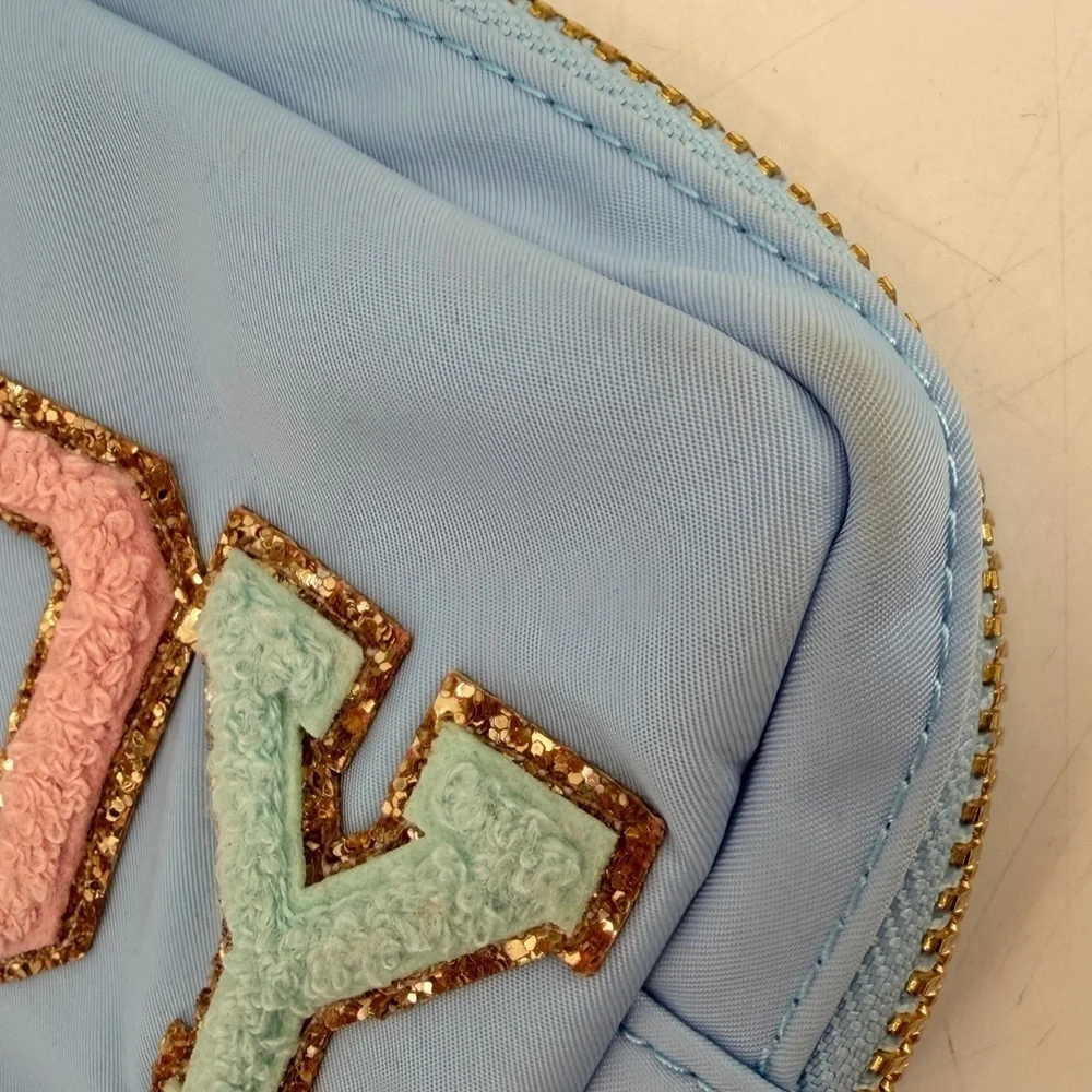 Stoney Clover HOWDY Blue Pouch